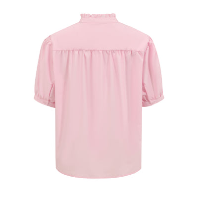 Power Scrub Top in Lightest Pink