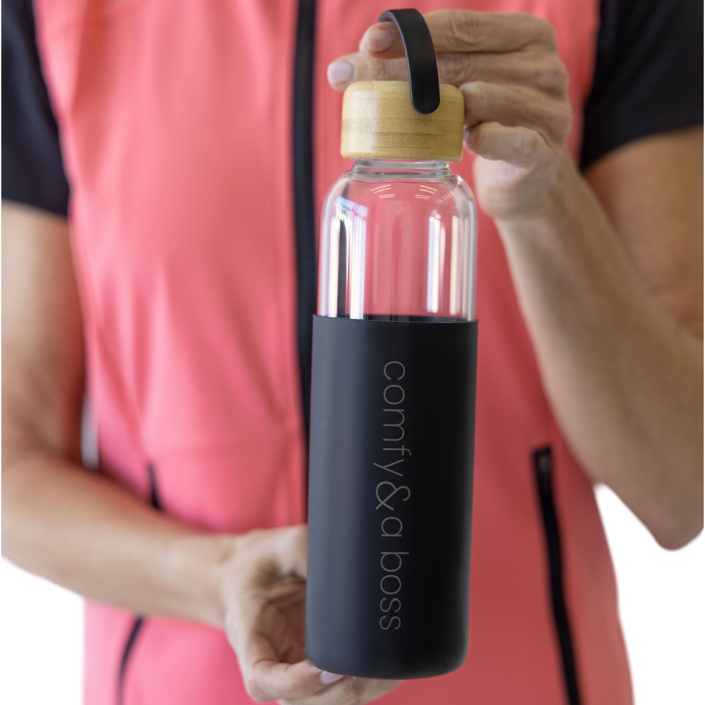 Cloud H20 Glass Bottle