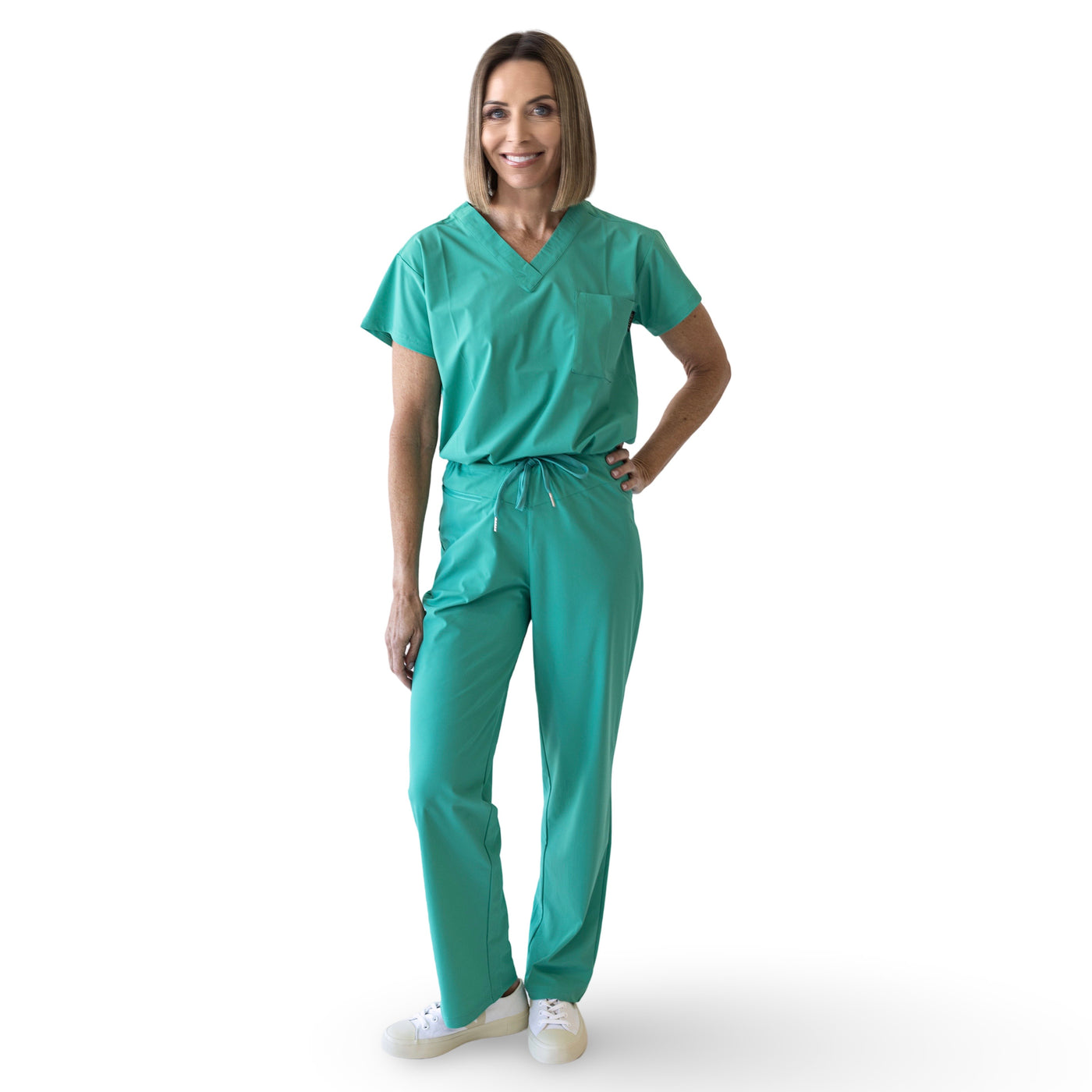 Blackwell Scrub Top Surgical Green