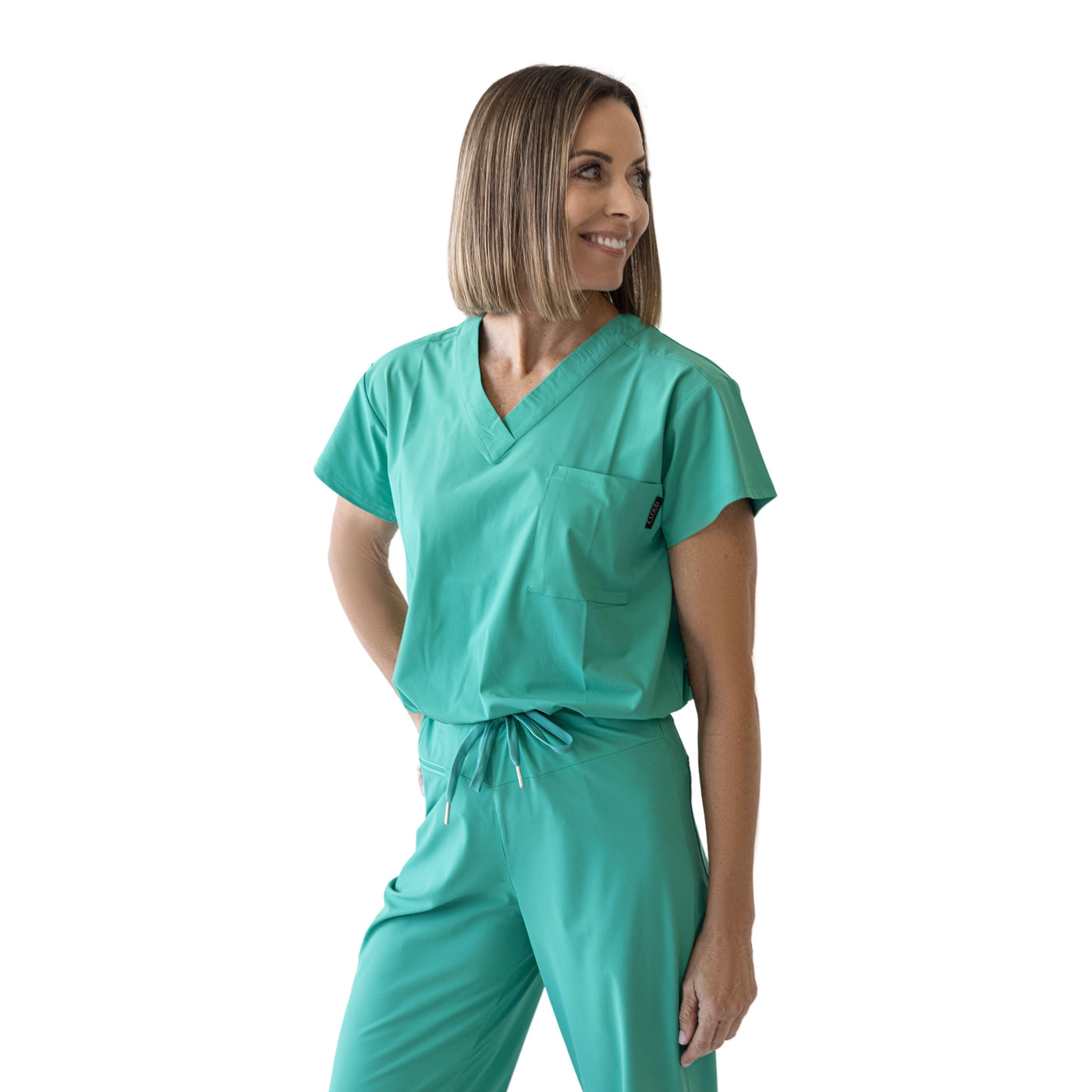 Blackwell Scrub Top Surgical Green