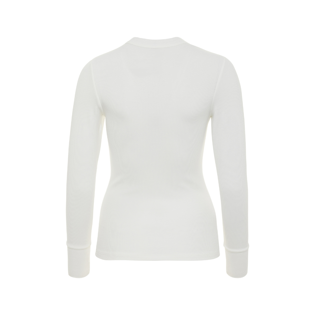 Dena Long Sleeve White