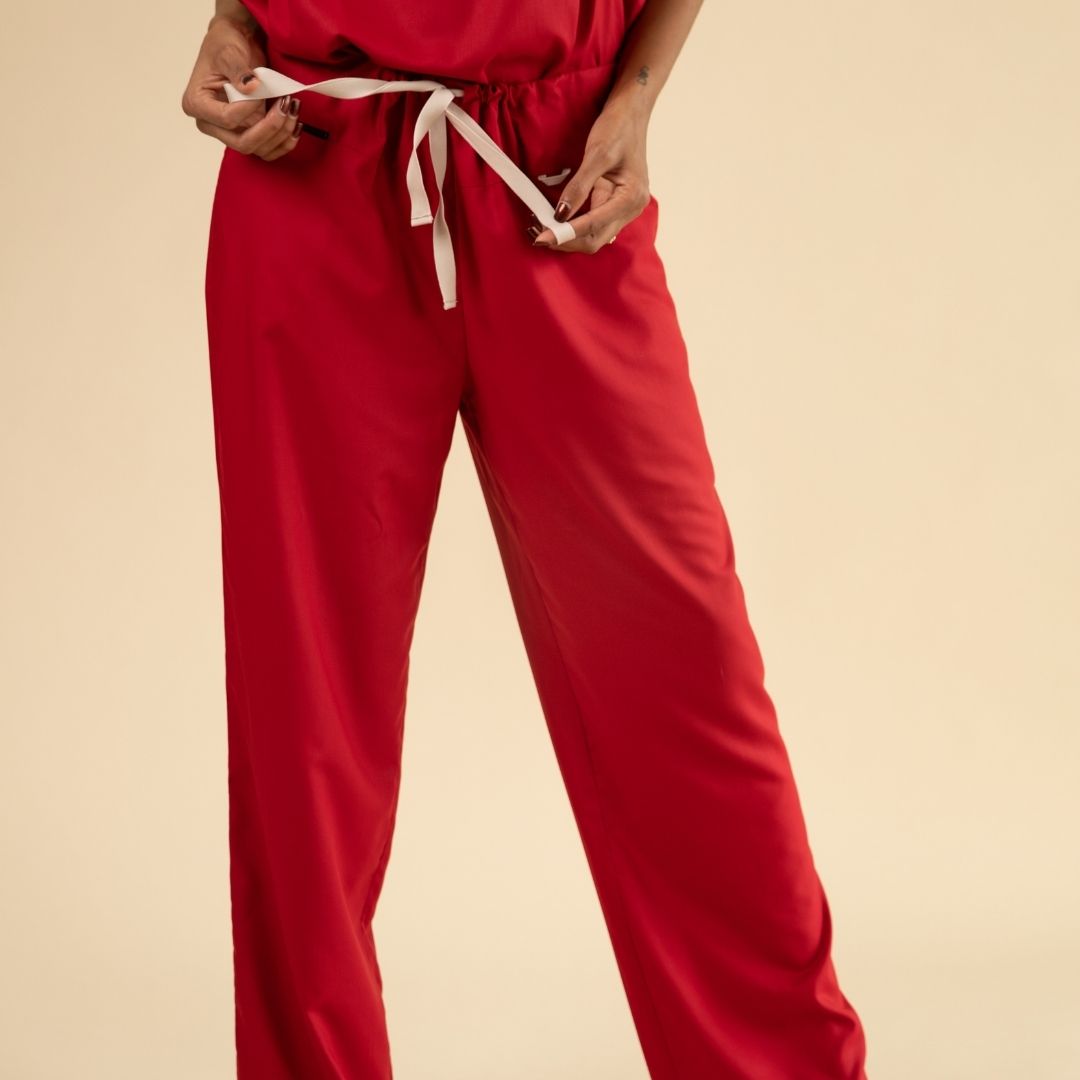 Blackwell Scrub Bottoms Chili Red