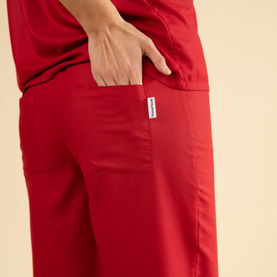 Blackwell Scrub Bottoms Chili Red