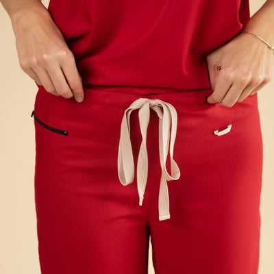 Blackwell Scrub Bottoms Chili Red