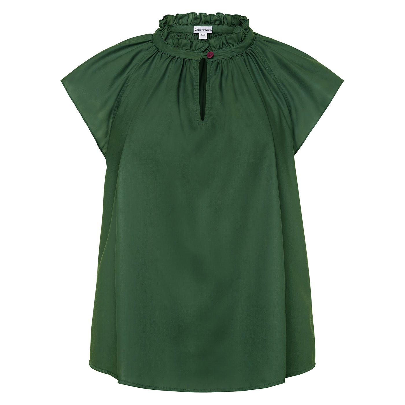 Matilda Scrub Top Hunter Green