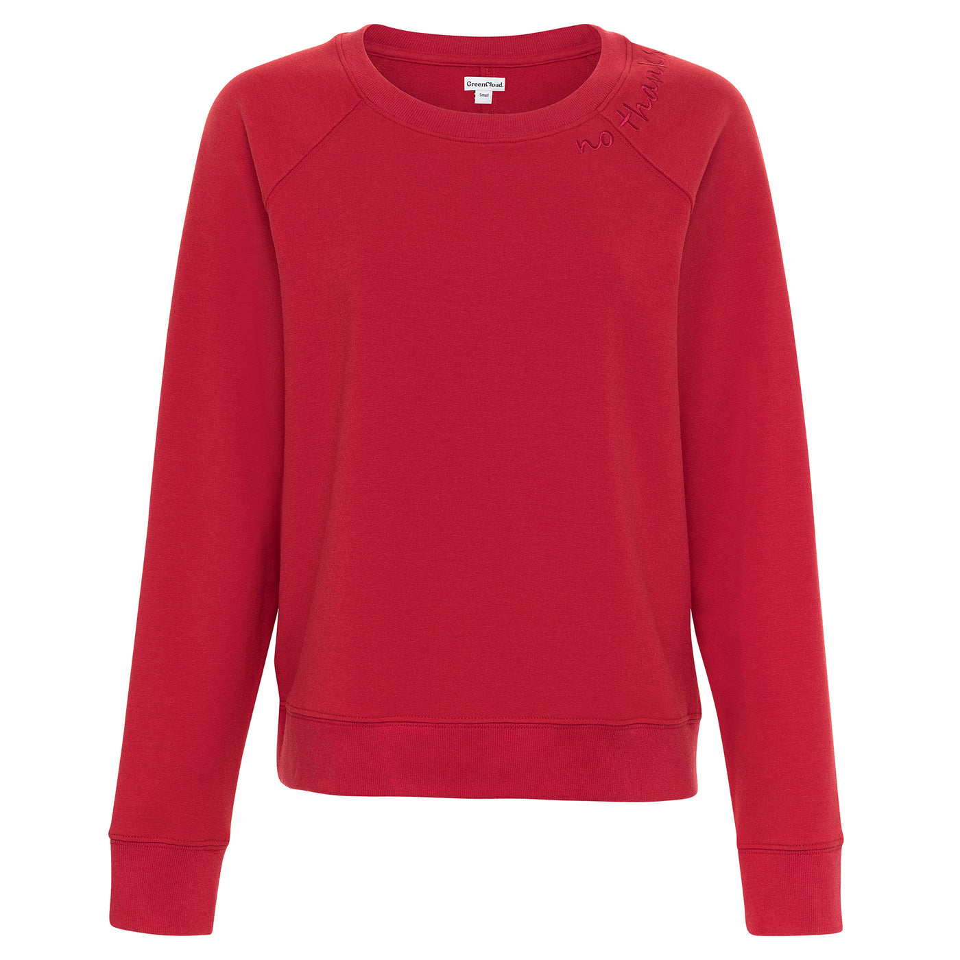 Barton Sweatshirt Chili Red NO THANKS